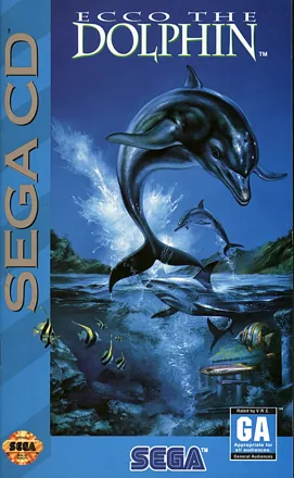 Ecco the Dolphin SEGA CD Front Cover