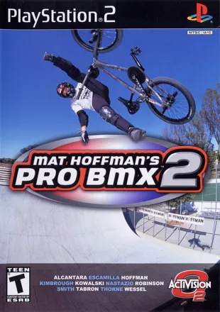 Mat Hoffman&#x27;s Pro BMX 2 PlayStation 2 Front Cover