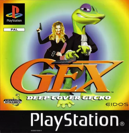Gex 3: Deep Cover Gecko PlayStation Front Cover
