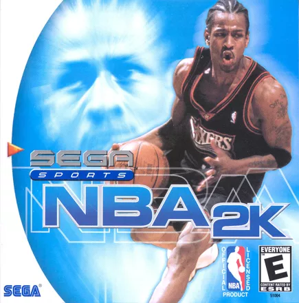 NBA 2K Dreamcast Front Cover