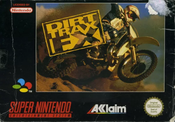 Dirt Trax FX SNES Front Cover