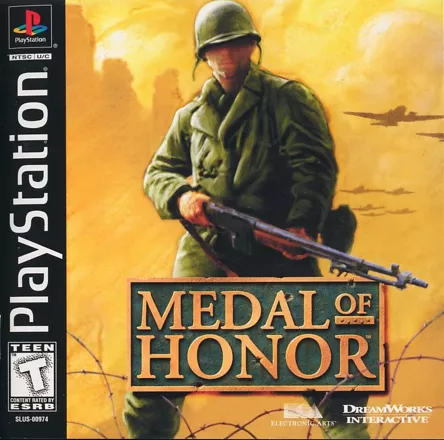 Medal of Honor PlayStation Front Cover