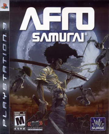 Afro Samurai PlayStation 3 Front Cover