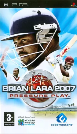 Brian Lara 2007: Pressure Play PSP Front Cover