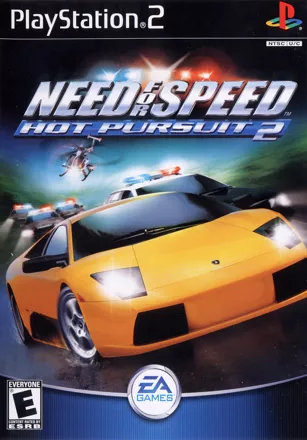 Need for Speed: Hot Pursuit 2 PlayStation 2 Front Cover