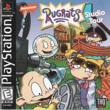 Rugrats: Studio Tour PlayStation Front Cover