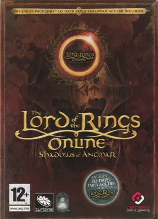 The Lord of the Rings Online: Shadows of Angmar (Pre-Order Version) Windows Front Cover