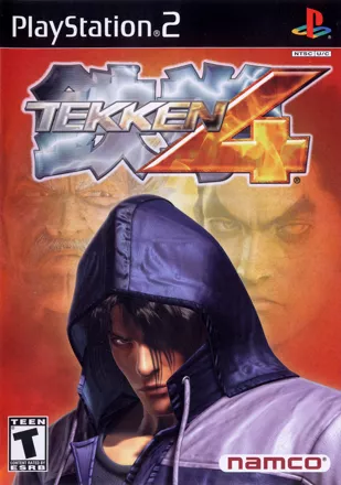 Tekken 4 PlayStation 2 Front Cover