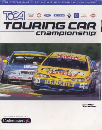 TOCA Championship Racing Windows Front Cover