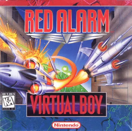 Red Alarm Virtual Boy Front Cover