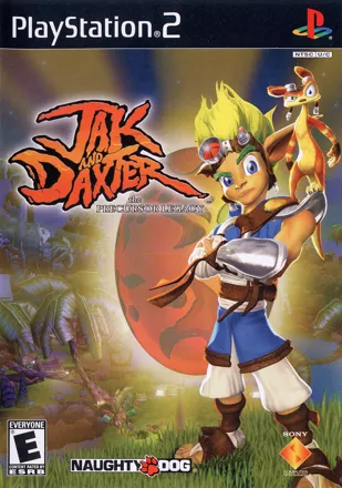 Jak and Daxter: The Precursor Legacy PlayStation 2 Front Cover
