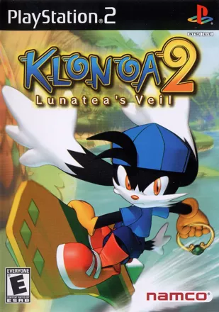 Klonoa 2: Lunatea&#x27;s Veil PlayStation 2 Front Cover