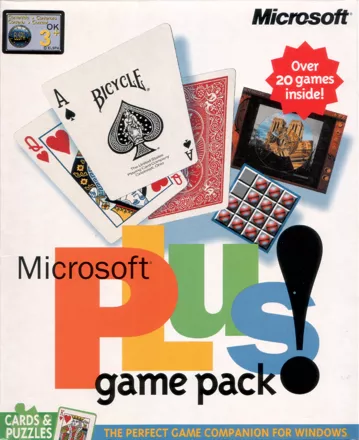 Microsoft Plus! Game Pack: Cards &#x26; Puzzles Windows Front Cover