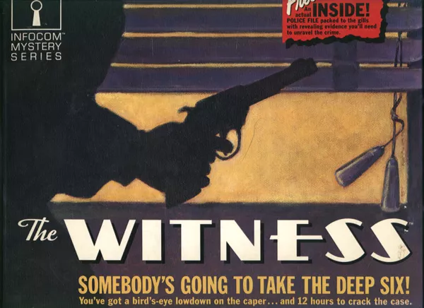 The Witness DOS Front Cover