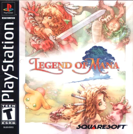 Legend of Mana PlayStation Front Cover