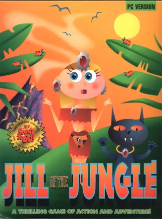 Jill of the Jungle DOS Front Cover