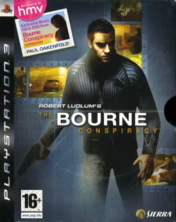 Robert Ludlum&#x27;s The Bourne Conspiracy (HMV Exclusive Edition) PlayStation 3 Front Cover