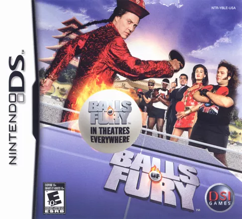 Balls of Fury Nintendo DS Front Cover