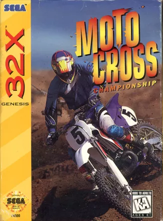 Motocross Championship SEGA 32X Front Cover