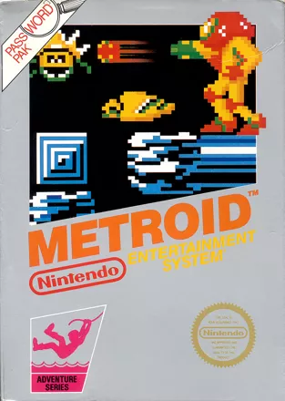 Metroid NES Front Cover