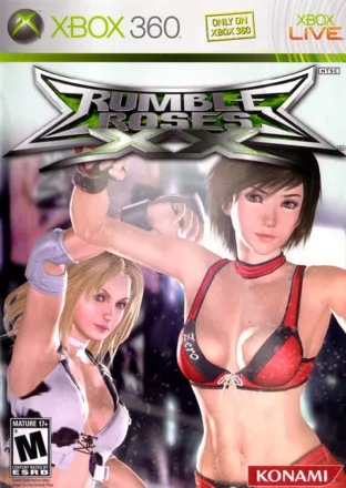 Rumble Roses XX Xbox 360 Front Cover