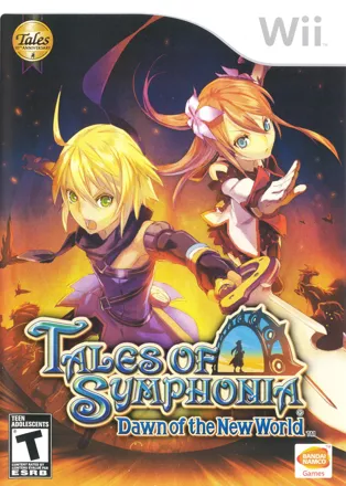 Tales of Symphonia: Dawn of the New World Wii Front Cover