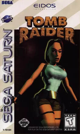Tomb Raider SEGA Saturn Front Cover