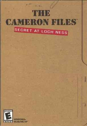 The Cameron Files: Secret at Loch Ness Windows Front Cover