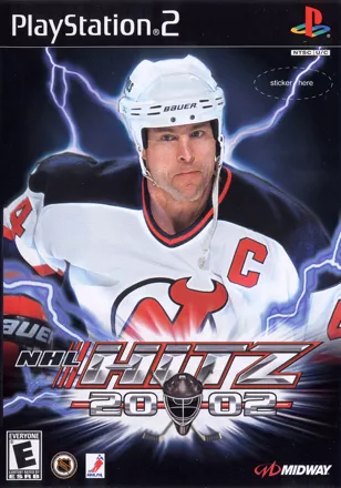 NHL Hitz 20-02 PlayStation 2 Front Cover