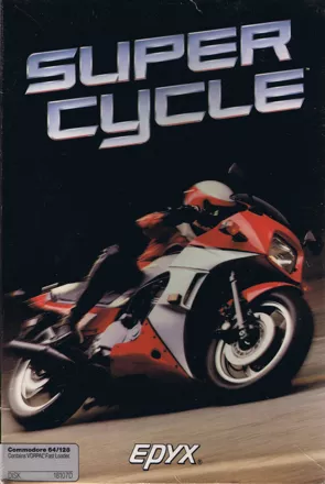 Super Cycle Commodore 64 Front Cover