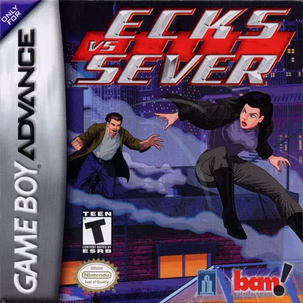 Ecks vs. Sever Game Boy Advance Front Cover
