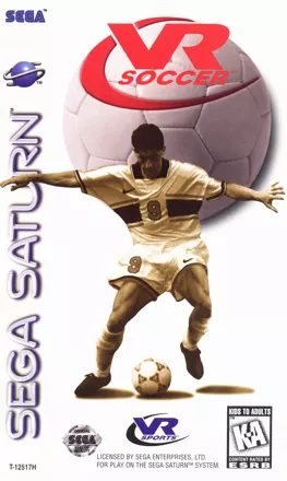 VR Soccer &#x27;96 SEGA Saturn Front Cover