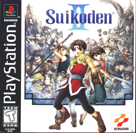 Suikoden II PlayStation Front Cover