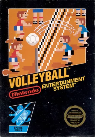 Volleyball NES Front Cover