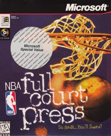 NBA Full Court Press Windows Front Cover