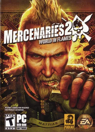 Mercenaries 2: World in Flames Windows Front Cover