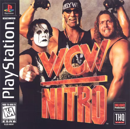 WCW Nitro PlayStation Front Cover