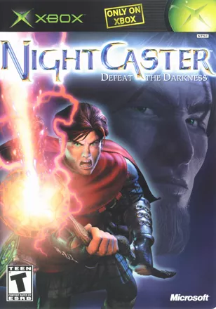 Nightcaster: Defeat the Darkness Xbox Front Cover