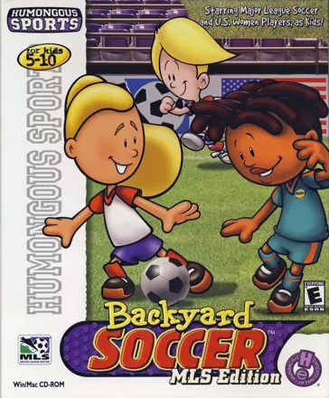 Backyard Soccer MLS Edition Macintosh Front Cover