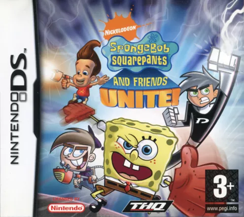 Nicktoons Unite! Nintendo DS Front Cover