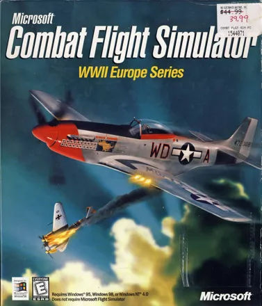 Microsoft Combat Flight Simulator: WWII Europe Series Windows Front Cover