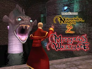 Neverwinter Nights 2: Mysteries of Westgate Windows Front Cover