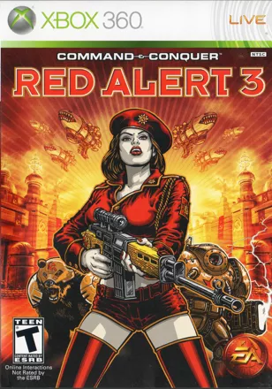 Command &#x26; Conquer: Red Alert 3 Xbox 360 Front Cover