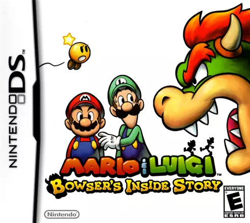 Mario &#x26; Luigi: Bowser&#x27;s Inside Story Nintendo DS Front Cover