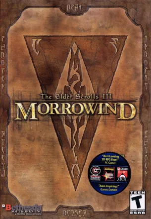 The Elder Scrolls III: Morrowind Windows Front Cover