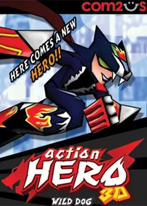 Action Hero 3D: Wild Dog Zeebo Front Cover