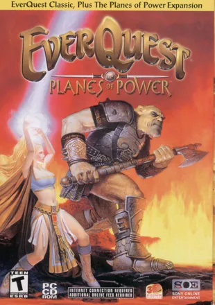 EverQuest: The Planes of Power Windows Front Cover