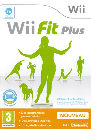 Wii Fit Plus Wii Front Cover