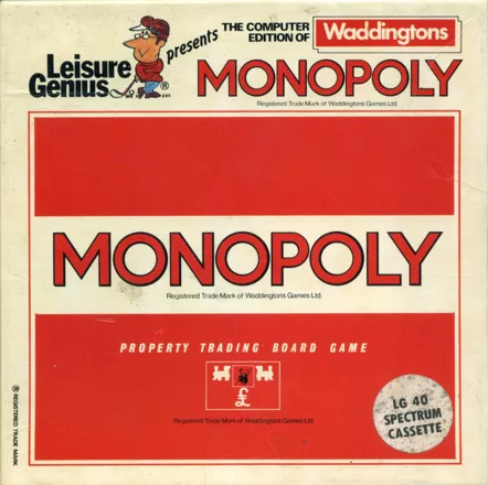 Monopoly ZX Spectrum Front Cover