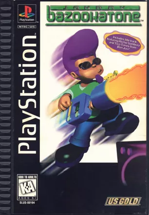 Johnny Bazookatone PlayStation Front Cover